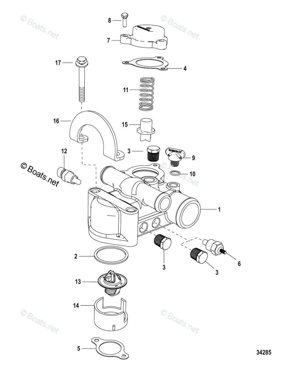 mercruiser 5.0 parts diagram