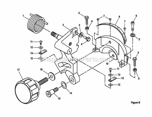 craftsman miter saw parts diagram