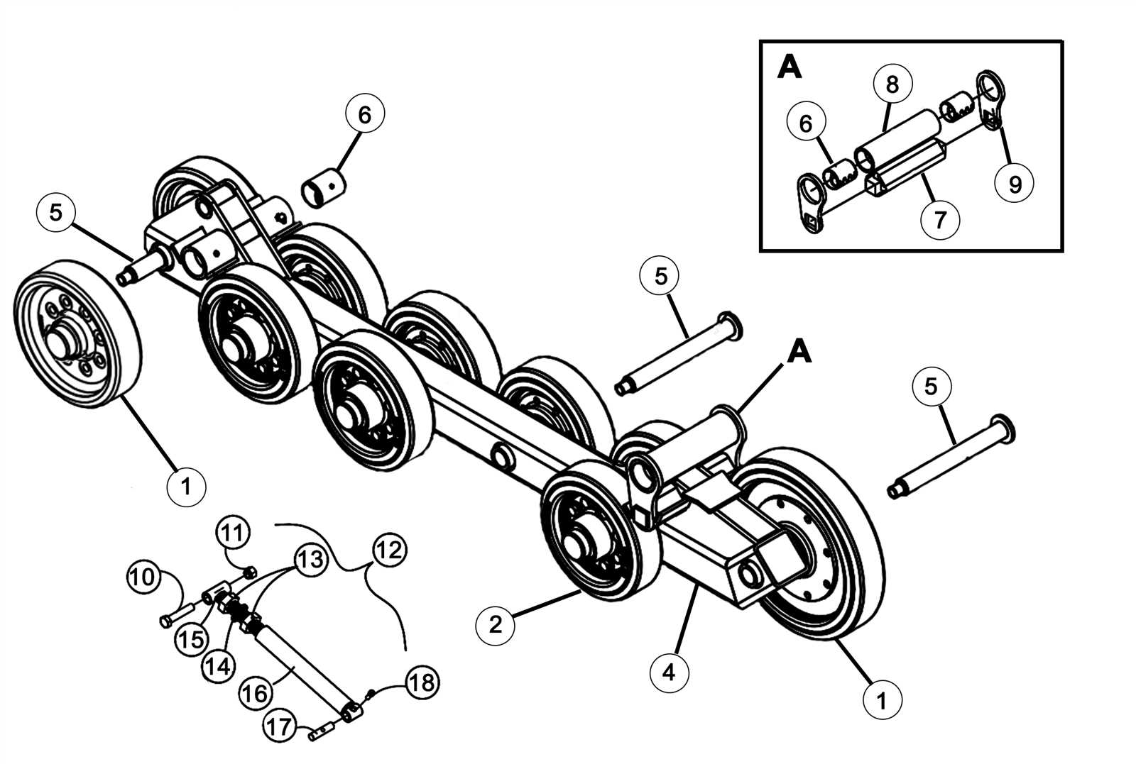 cat parts diagram