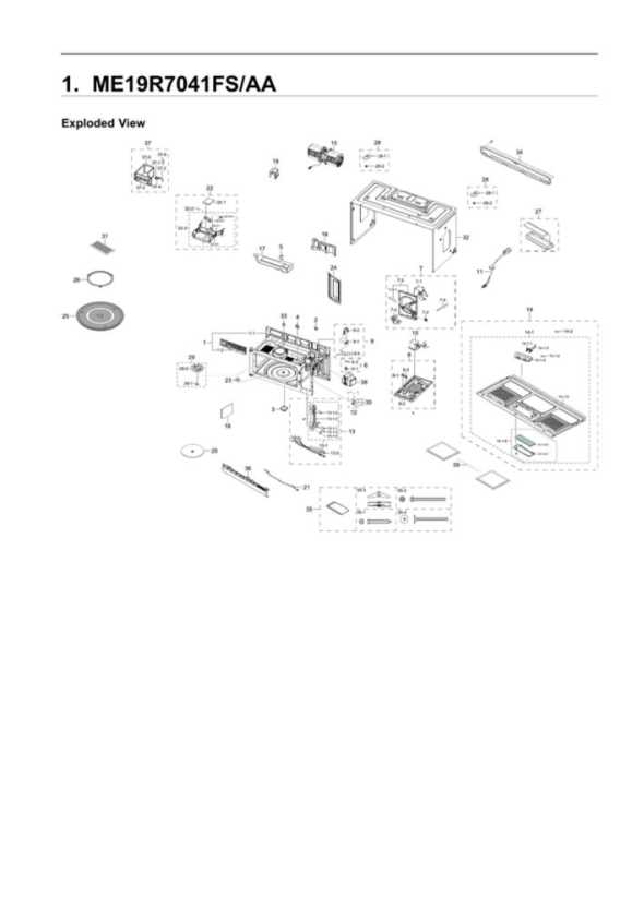 me19r7041fs parts diagram