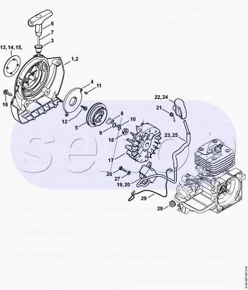 fs 250 parts diagram