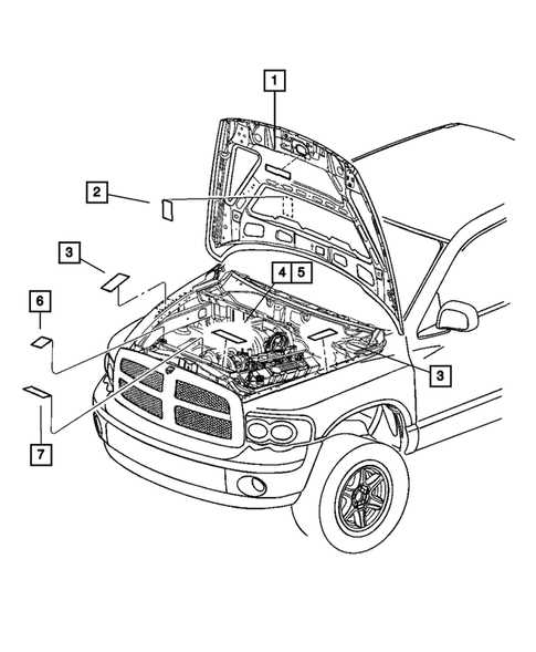 dodge ram parts diagram