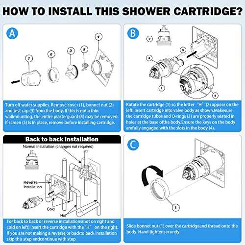 delta monitor shower faucet parts diagram