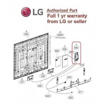 led tv parts diagram