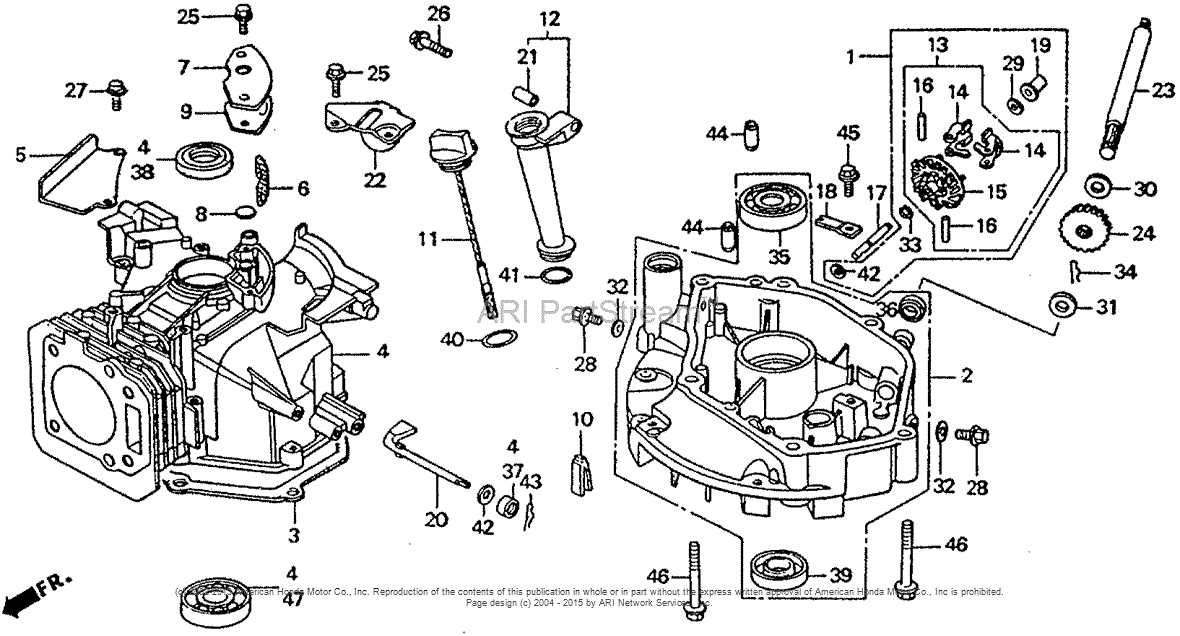 honda hrn216 parts diagram