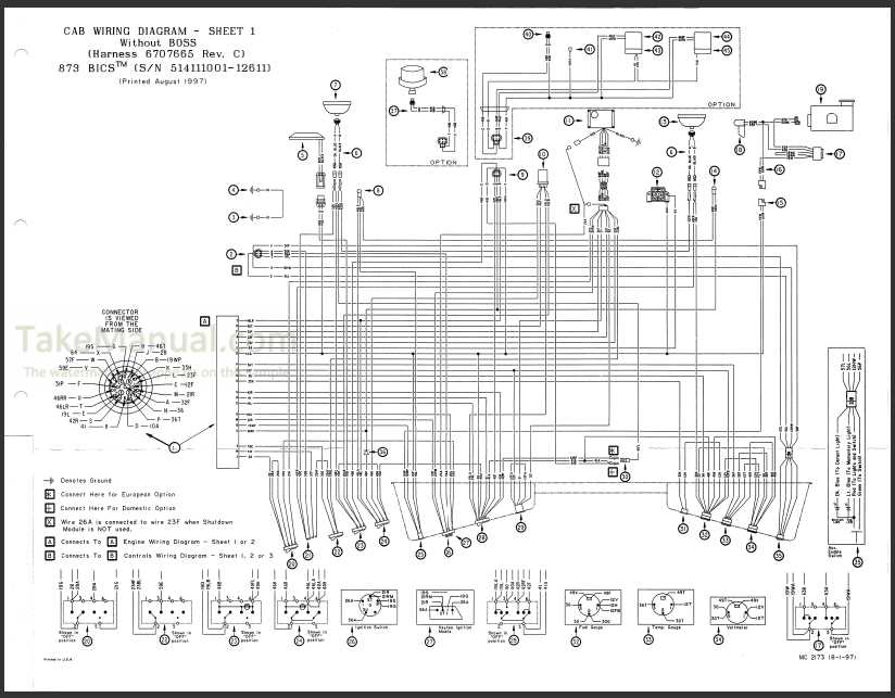 bobcat 873 parts diagram