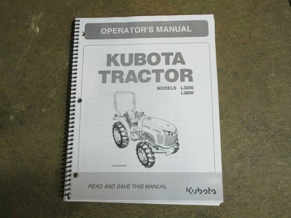 kubota l3200 parts diagram