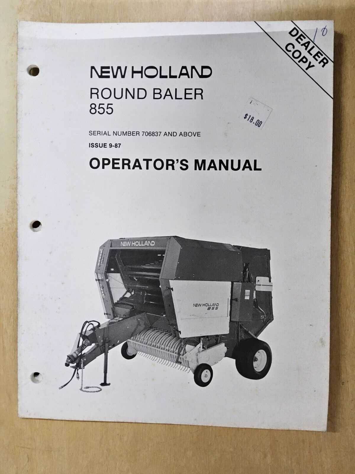 new holland 688 parts diagram