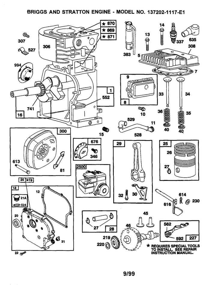 briggs and stratton 500 series 158cc parts diagram