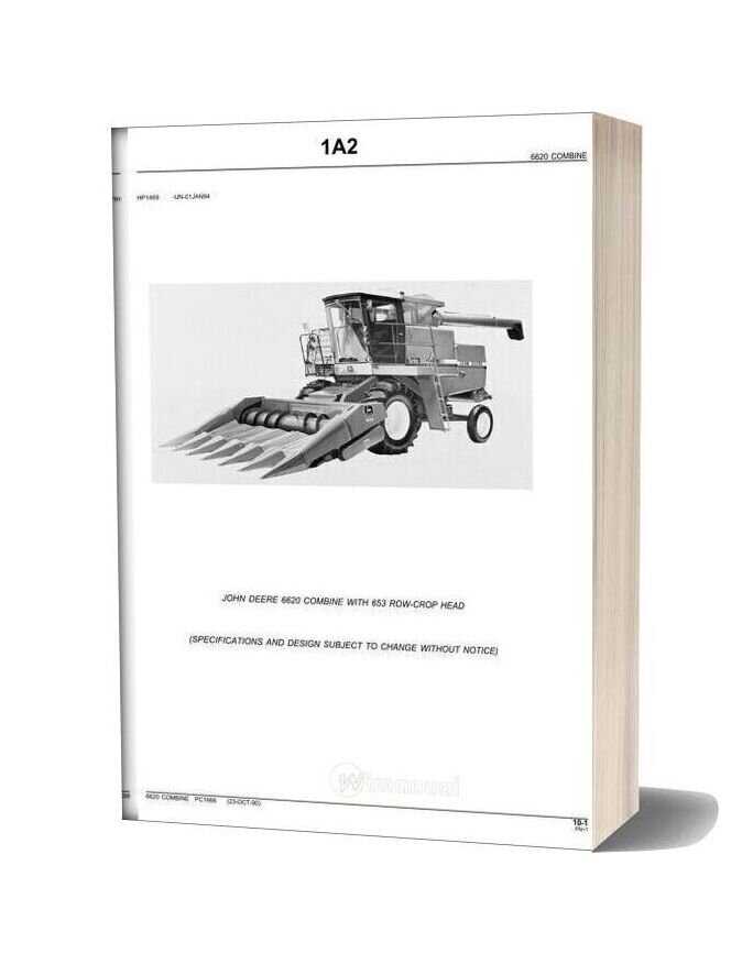 john deere 6620 combine parts diagram