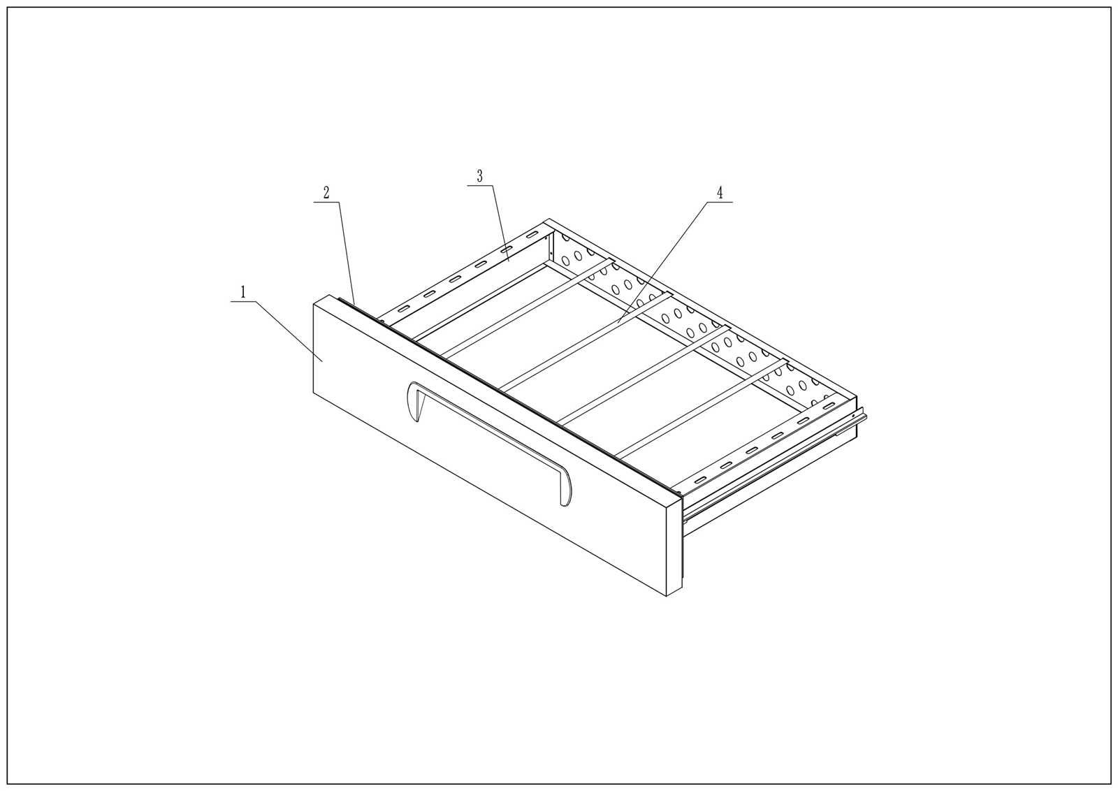 drawer parts diagram