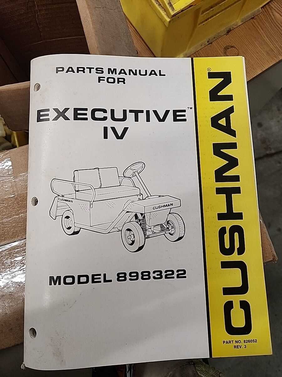 cushman golf cart parts diagram