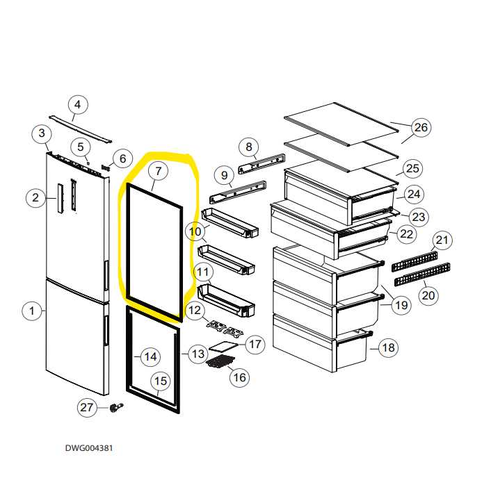 haier chest freezer parts diagram