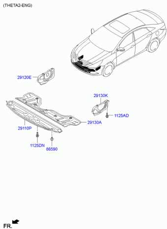 2012 hyundai sonata parts diagram