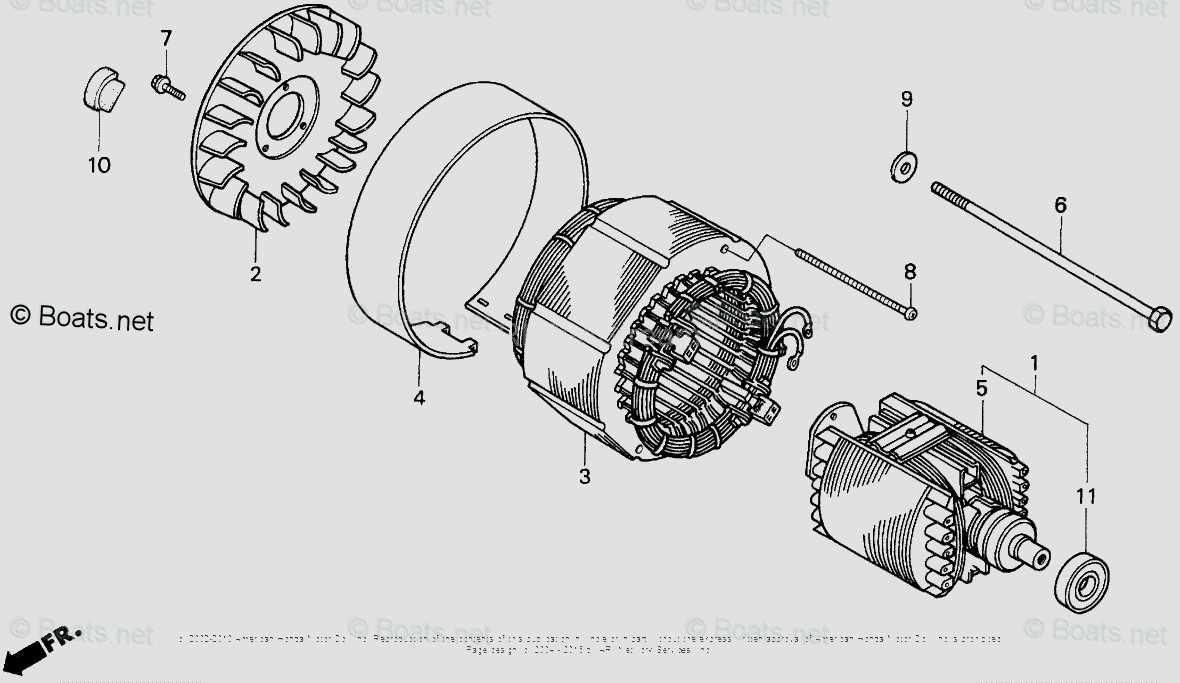 diagram parts of generator