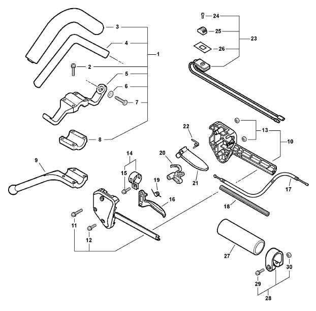 echo tc 210 parts diagram