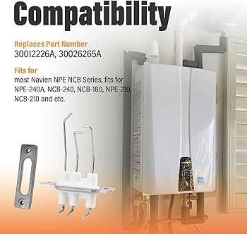 navien tankless water heater parts diagram