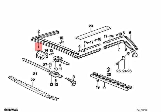 e30 parts diagram