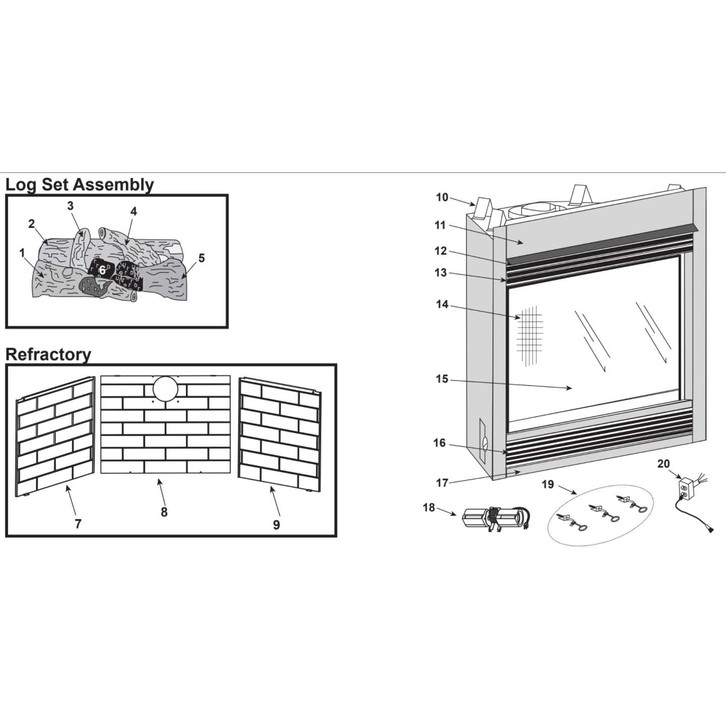 heatilator parts diagram