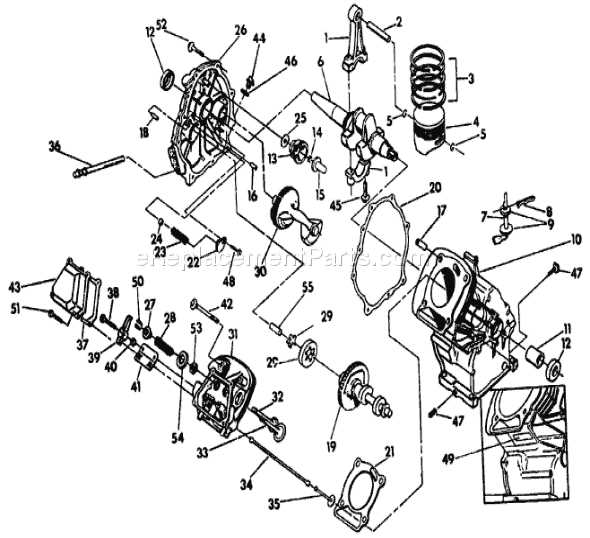 briggs and stratton generator parts diagram