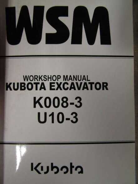 kubota k008 parts diagram