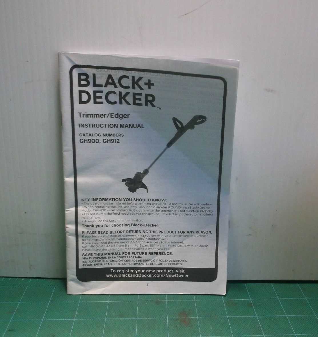 black and decker grass hog parts diagram