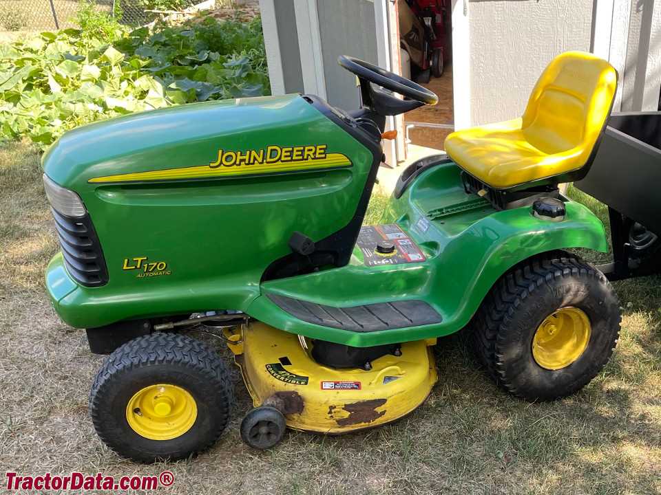 john deere 170 lawn tractor parts diagram