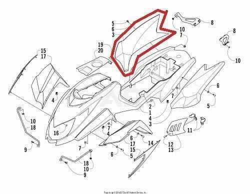 2004 arctic cat 400 parts diagram