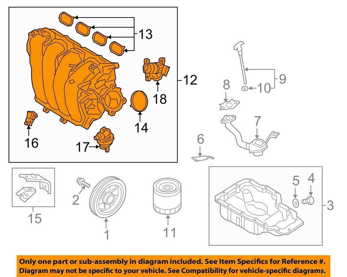 intake manifold parts diagram